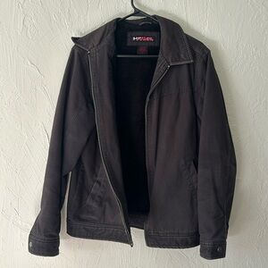 Vintage Tony hawk black jacket w/ fleece inside